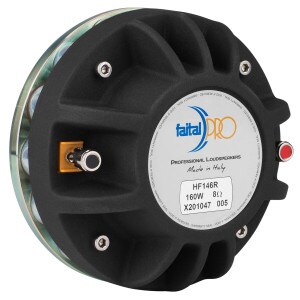 Faital Pro HF146R 1.4" Neodymium Compression Horn Driver 8 Ohm 4-Bolt